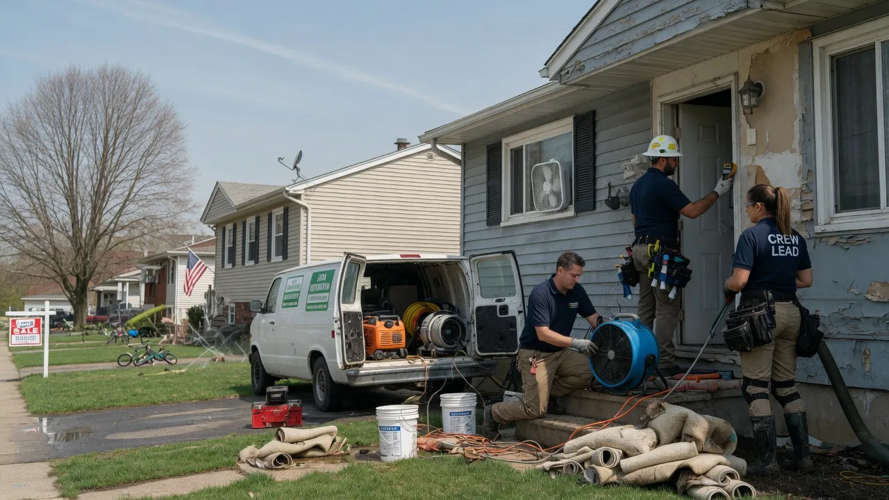 Flood Cleanup in Waupaca, WI near me
